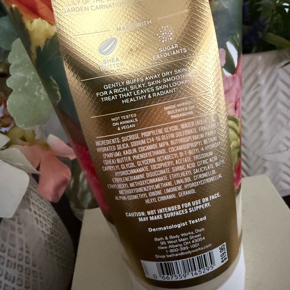🆕💐 BATH & BODY WORKS “BRIGHTEST BLOOM” CREAMY BODY SCRUB. BRAND NEW FULL SIZE. - Picture 6 of 6